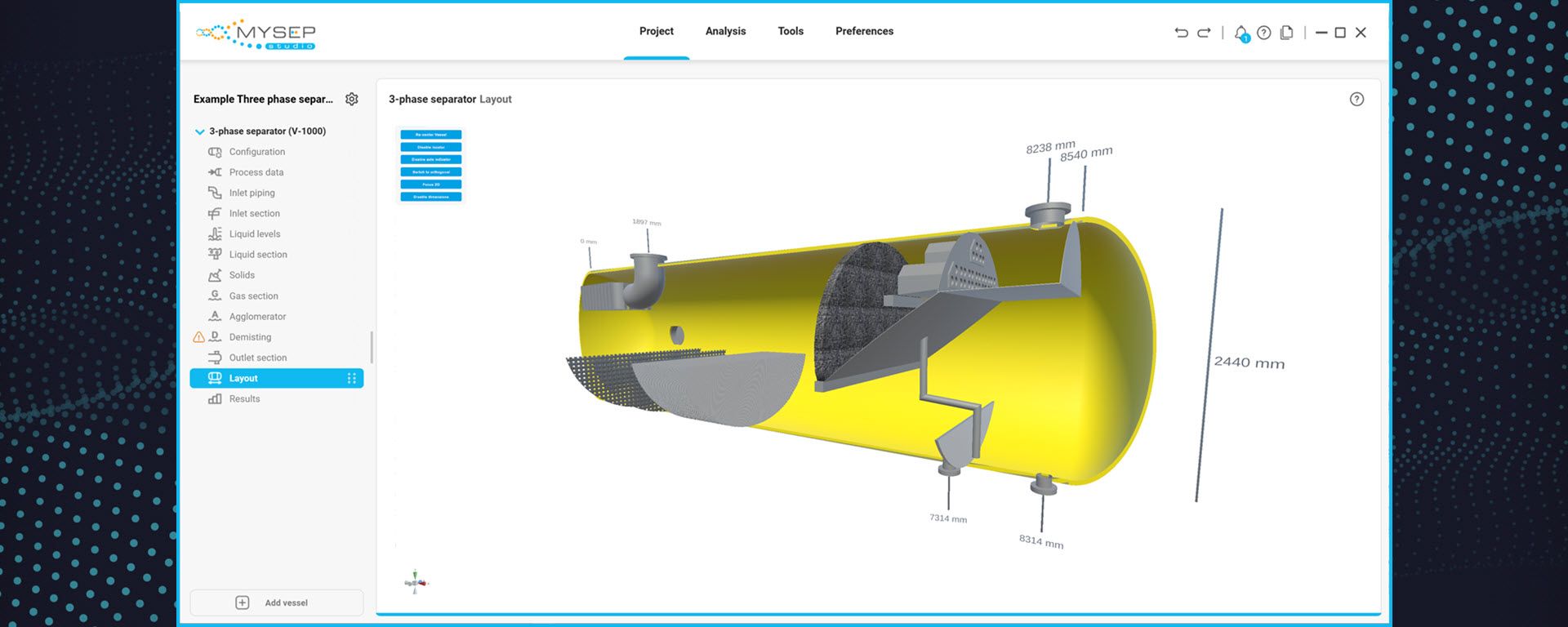 Three Phase Separator