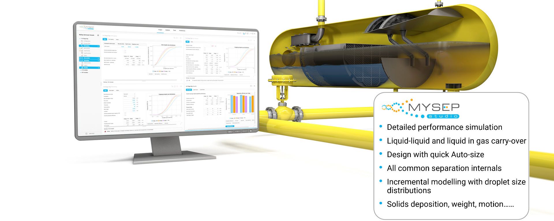 MySep Software for Separation Design and Performance Analysis