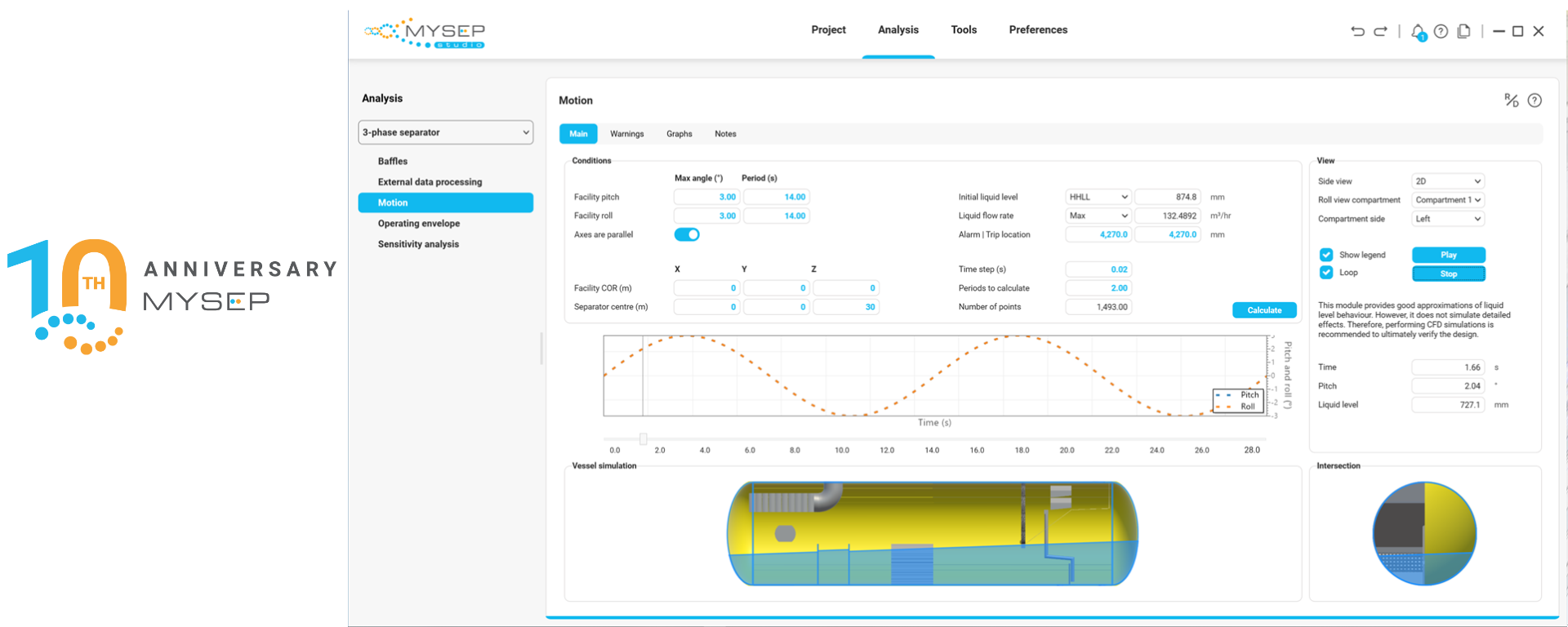 MySep Studio V6.0 Motion Modelling