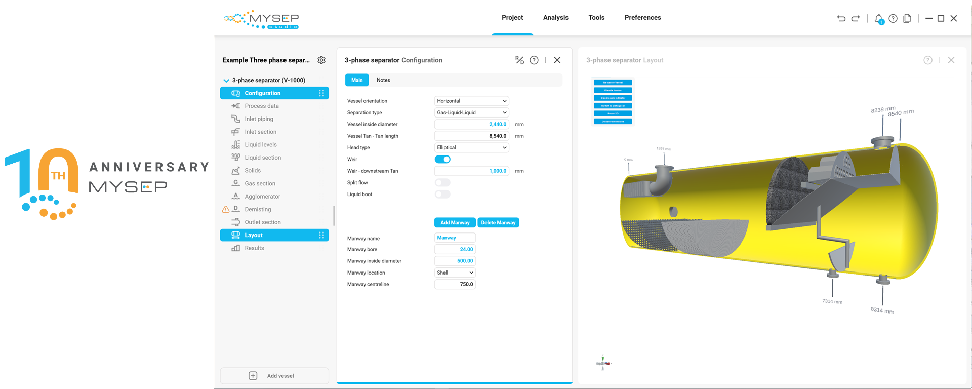 MySep Studio V6.0 Split Screen Function